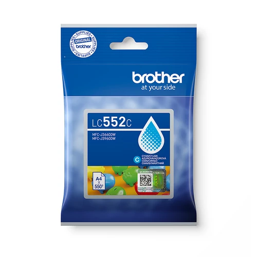 Brother LC552C tintapatron /o/