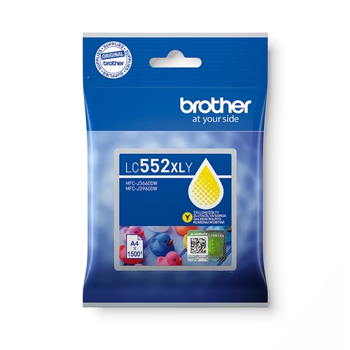 Brother LC552XLY tintapatron /o/