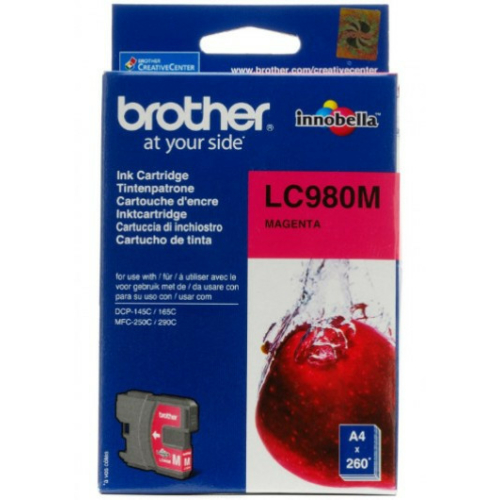 Brother LC980 magenta tintapatron (eredeti)
