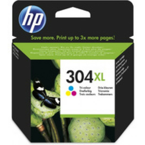 HP N9K07AE No.304XL színes tintapatron (eredeti)