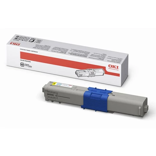 OKI C310/330/510/530 sárga toner 2K No. 44469704 (eredeti)