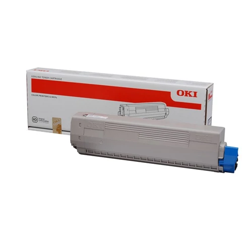 Oki MC853,MC873 sárga toner 7,3K No. 45862837 (eredeti)