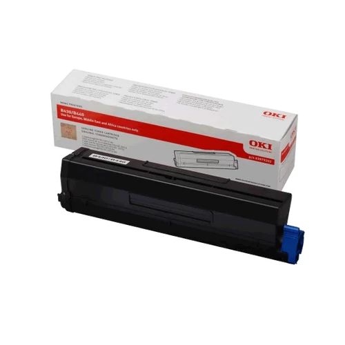 Oki B430,440,MB460 fekete toner 7K No. 43979202 (eredeti)