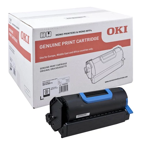 Oki B721/MB760 fekete toner No.45488802 18K (eredeti)