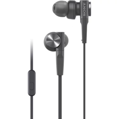 Sony MDRXB55APB Extra Bass mikrofonos fekete fülhallgató