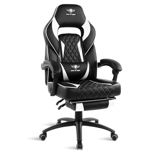 Spirit Of Gamer Mustang Gaming Chair Black/White