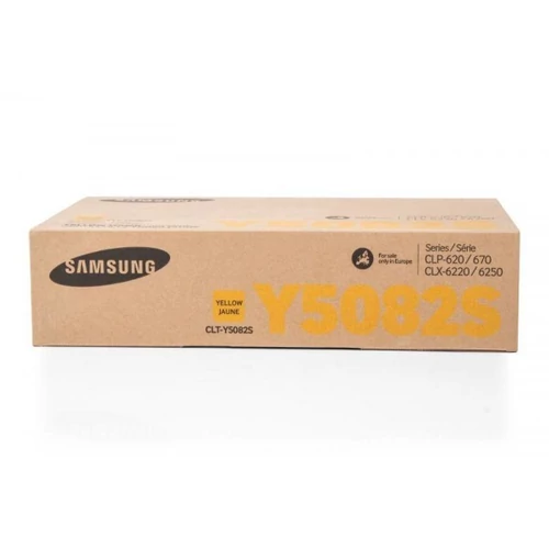 Samsung CLP 620/670A sárga Toner 2k CLT-Y5082S (SU533A) (eredeti)