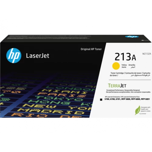 HP W2132A Toner Yellow 3k No.213A /o/