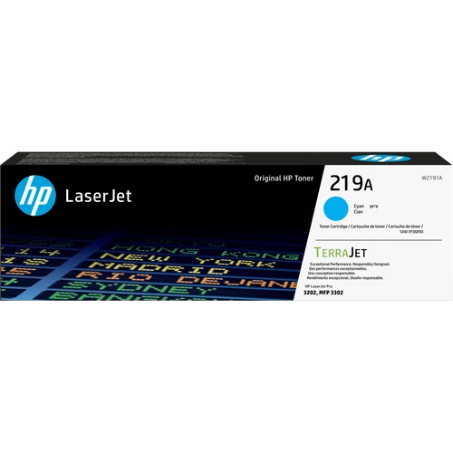 HP W2191A Toner Cyan 1,2k No.219A /o/