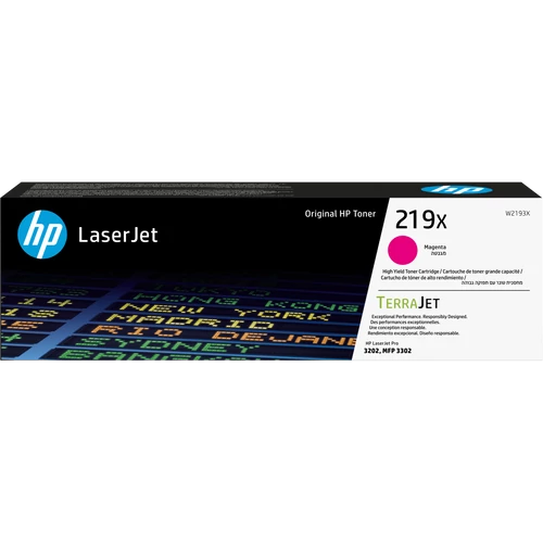 HP W2193X Toner Magenta 2,5k No.219X /o/