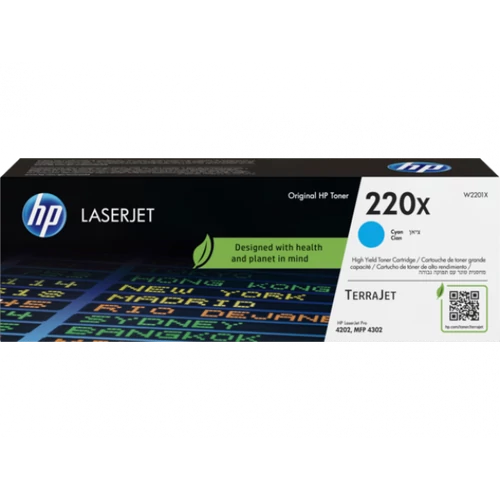 HP W2201X Toner Cyan 5,5k No.220X /o/