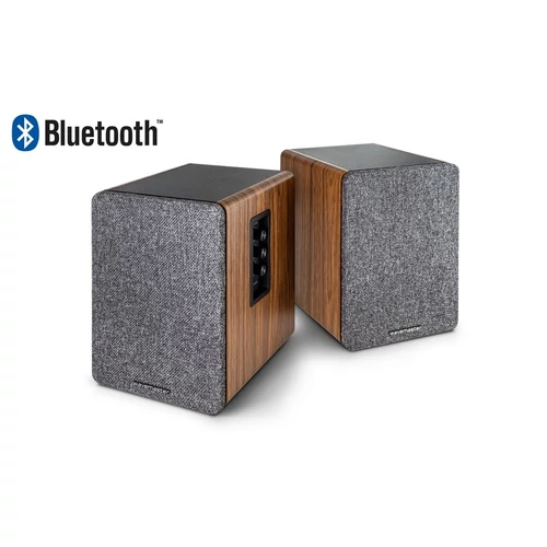 wavemaster Base Bluetooth Speaker System Wood/Grey